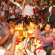 Illustration for article titled Please Enjoy Bayern Munich Dressed Up And Boozing For Oktoberfest